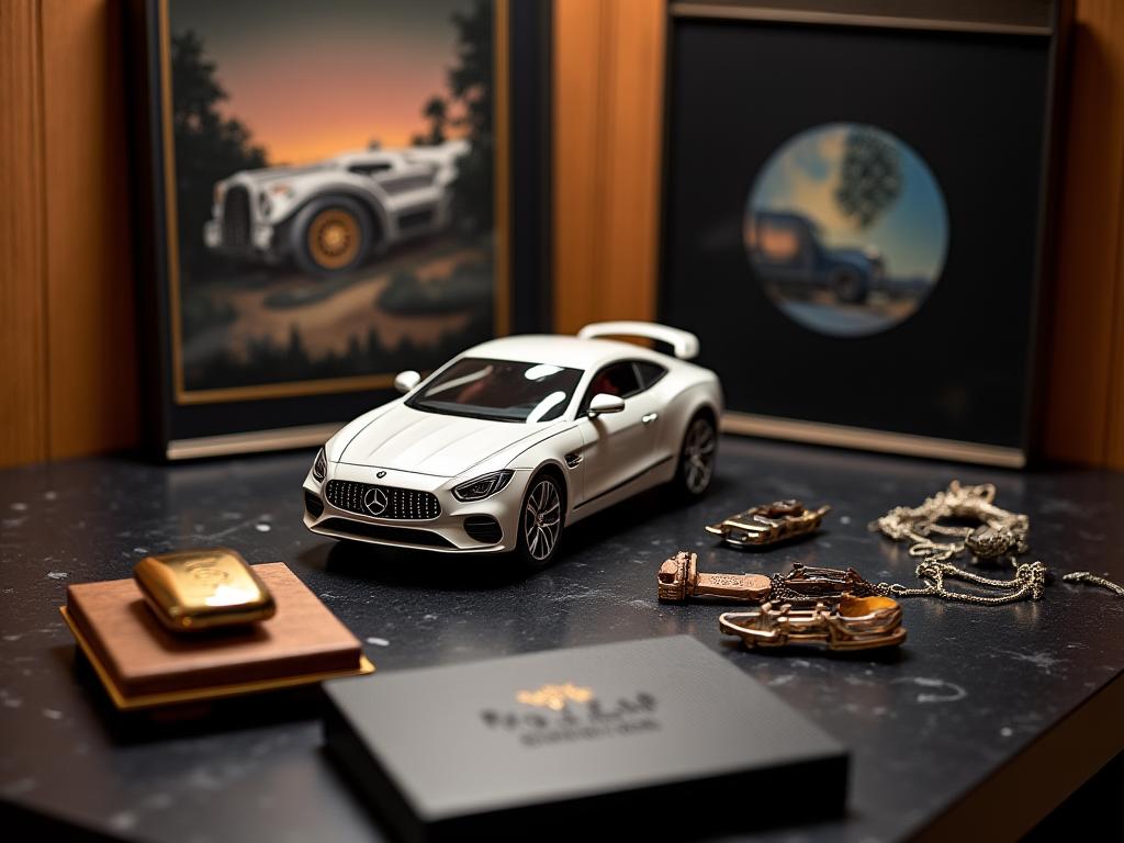 Exclusive automotive art and limited edition accessories